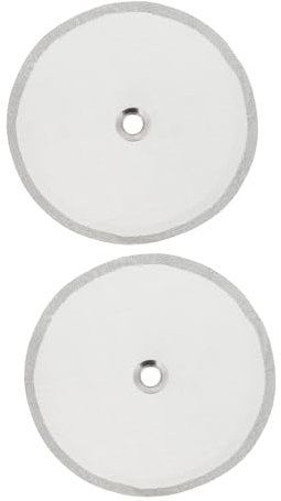 SHOWERORO 2piezas Filtros De Café De Acero Inoxidable Reemplazo De Malla Fina Para Cafetera y Té Duraderos y Lavables Para Disfrutar Infusiones y Café