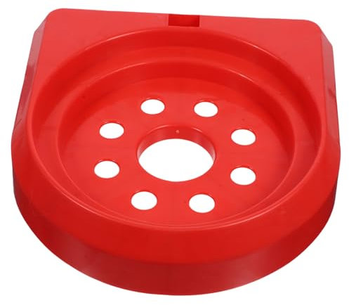 OSALADI Supporto Per Estintore in Plastica, Base Salda Anti-ribaltamento Compatta, Staffa Da Parete Per Estintori 3-8 Kg, Installazione Rapida Senza Utensili Per Sicurezza Domestica e Aziendale