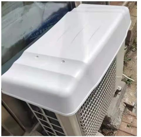 Cache climatiseur Exterieur, Housse de Protection pour climatiseur et Pompe à Chaleur, Housse de Protection pour climatisation extérieure, avec Protection Contre la Chaleur, Le Gel, la Neige, Les Ray
