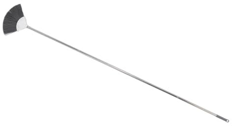 HEALEEP Extendable Cobweb Brush Telescoping Duster with Stainless Steel Pole, Lightweight and Portable for Ceiling Fan and Car Cleaning, Efficient Web Removal for Home Use