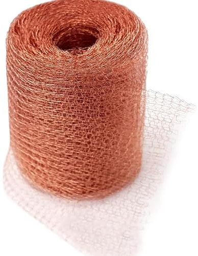 127mm*9 Meter Schneckenzaun Kupfer, Hochbeet Schneckenschutz, Kupfernetz Gegen Schnecken, Für Schneckenabwehr, Schnecken, Eingänge, Gartenschutz, Schädlingsbekämpfung