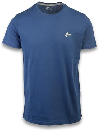 ANDE Climb T-shirt för herr - T-shirt i bomull för klättring och utomhus, Blå, 3XL