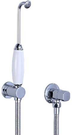 TYMYW Handheld Bidet Sprayer for Toilet Adjustable Water Pressure Wall-Mounted Bidet Shower Kit for Personal Hygiene White