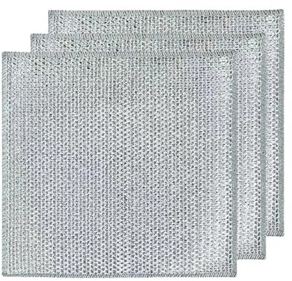 10 paños de limpieza mágicos de alambre de acero grueso, trapos de cocina, platos, ollas, herramientas de limpieza, sin arañazos y sin olor, trapo multiusos para lavar platos en húmedo y seco