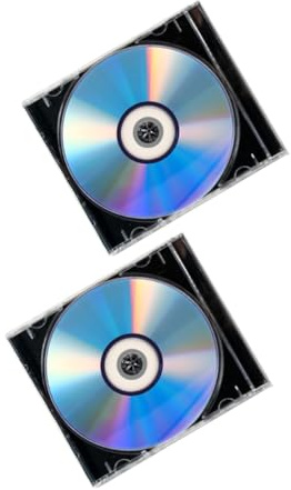 UKCOCO 2sets Dischi Cd Vuoti Registrabili Supporti Di Registrazione Audio Dischi Dati Vuoti Per Masterizzazione Compatibili Con Masterizzatori Cd Soluzioni Di Archiviazione Lungo Termine