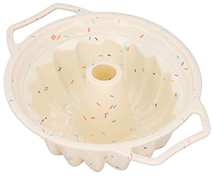 Phefop Stampo per Torte, Strumento per Cuocere la Mousse Cavo Facile da Pulire in Gel di Silice, Forma Anulare Antiaderente, Silicone Leggero per Cuocere Torte e Dessert