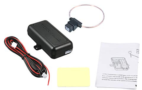AKLOSIPY Transponder-Bypass für Wegfahrsperre – Ersatzschlüssel erforderlich. Einfache Installation. Unterstützt Fernstarter und Alarmanlage. Motorstart-Bypass. Automotive-Kit