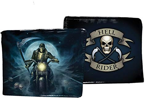 Nemesis Now Hell Rider James Ryman Geldbörse 10cm schwarz PU