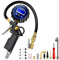 3 in 1 Manometro Pressione Gomme 220PSI Manometro Digitale Pistola Gonfiaggio Pneumatici di Auto con Display LCD 4 Unità di Misura e Accessori Multipli Adatto per Veicoli Palla
