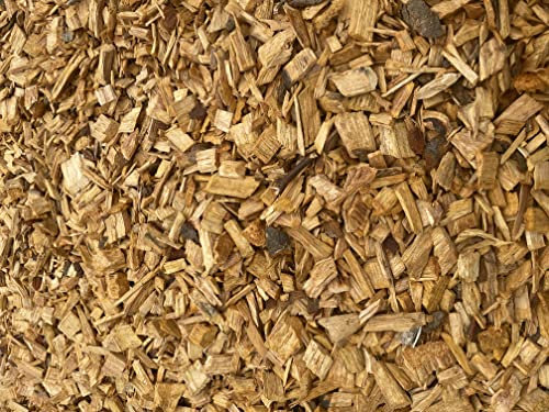 300L Holzhackschnitzel grobe Stücke Garten Beete Unkrautschutz in Top Qualität Einstreu Hackschnitzel Holz