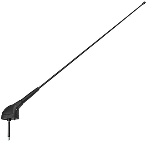 tomzz Audio 1000-060 Dachantenne AM FM 1 Stab schwarz ohne Kabel für LKW Busse Wohnmobile