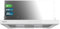 Cecotec Teleskop-Dunstabzugshaube 60cm Flux TLT 605500 White Black A++. Motor 70W, Niedriger Energieverbrauch, Front aus schwarzem Glas, Absaugung 550m³/h, Touch- und Gestensteuerung, Aktivkohlefilter