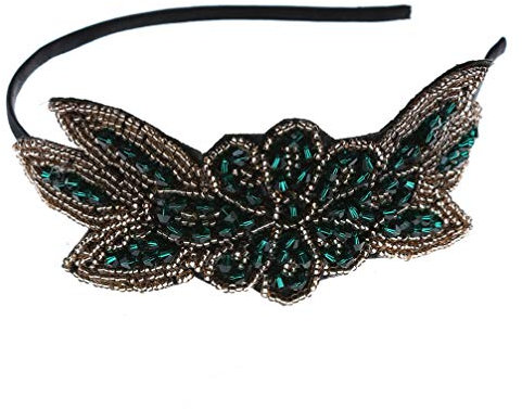 Damen-Stirnbänder für Hochzeit, Strass, Flapper, 1920er-Jahre, Vintage-Haarband, Blume, Tee, Party, Haarreif, Zubehör für Frauen und Mädchen, Brautschmuck, Damen-Stirnband, Perlen-Stirnband