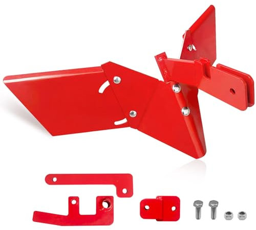 Gabasinover Hiller-Furrower Kit Heckzinken Rototillers (15683) verstellbarer Flügel, drei Verbindungsmethoden passend für große und kleine Flächen der Landanbau (außer Modell #37037 und #31285)