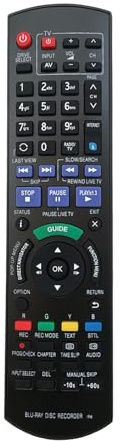 Remote Control N2QAYB000755 Replace For Panasonic DMR-BWT720 DMR-BWT820 DMR-BWT730 DMR-BWT835 Blu-ray Disc DVD Recorder
