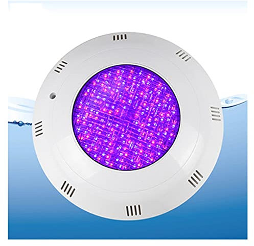 Underwater LED Pool Light for Above Ground Swimming Pool Waterproof Low Voltage Landscape Lighting with Remote Control Colorful (AC24V 4 9w)
