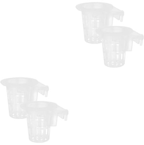 Yardwe 4stücke Hängende Aquarium-blumentöpfe Wasserdurchlässiger Pflanzenhalter Für Aquarien Für Wasserpflanzen Und Aquarienlandschaften
