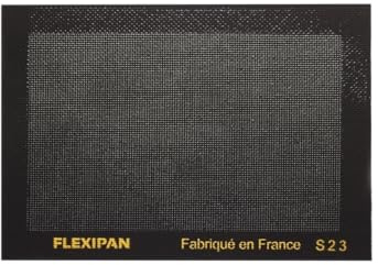 Flexipan Toile de Cuisson Boulangère 29,5 x 20,5 cm – Boulangerie, Patisserie, Pain, Tarte, Pizza - Pate Croustillante - Tapis Four Multi-Usages - Silicone et Toile de Verre - Reutilisable