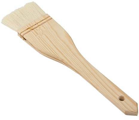 Brocha de Repostería de Madera para Untar Aceite, Salsa y Mantequilla