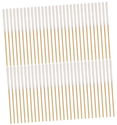GALPADA 60 pezzi Bastoncini di cotone per pulizia orecchie e trucco spessi e resistenti accessorio make-up pratico per uso quotidiano e professionale