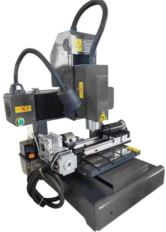 Compatible for 3D Desktop Mini CNC Metal Milling Machine High Precision Cutting Engraving Equipment(600x600)