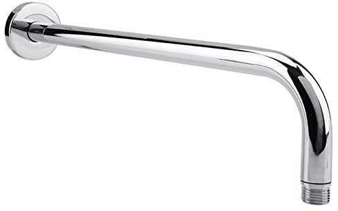 Brazo de Ducha de 43 Cm Brazo de Ducha Extendido Soporte de Rociador Superior de Ducha Oculto Poste de Extensión de Tubo de Rociador Montado en la Pared para Accesorios de Cabezal
