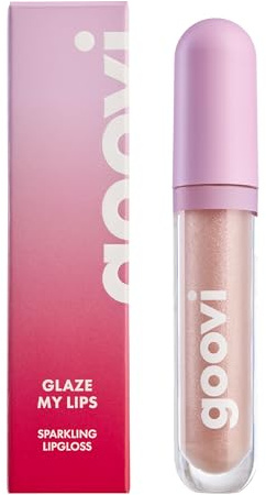 GOOVI - Glaze My Lips Lipgloss - Pflege & Volumen für volle, glänzende Lippen - 4,5ml