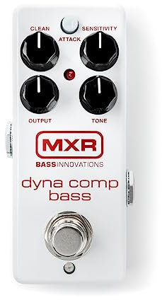 MXR M282 Dyna Comp Bass Compressor Pedal, White