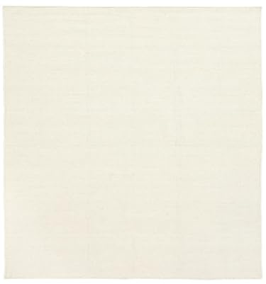 RugVista Handloom Flat, Teppich, Kelim Modern, 250 x cm, Quadratisch, Mittlerer Stapel, Wohnzimmer, Esszimmer, Schlafzimmer, Nur chemische Reinigung, Care & Fair Zertifiziert, Natural