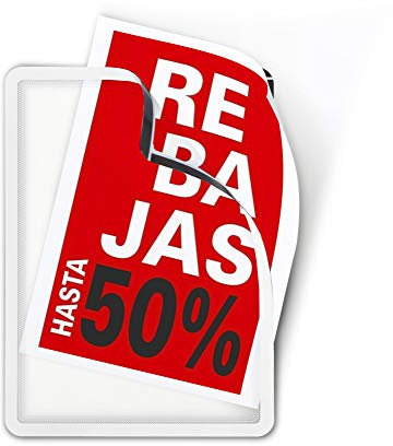 Tarifold B194952 Cornice Magnetica A4 Con Retro Adesivo, 2 Pz