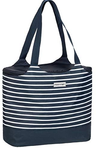 anndora 2 in 1 Einkaufstasche mit Isoliertasche - Doppeltes Volumen - Polyester - 22 Liter + 18 Liter - Farbwahl