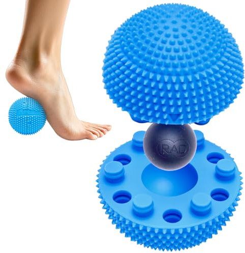 Neuro Ball, Foot Myofascial Release Tool, Textured Massage Ball for Feet, Self Massage, Mobility and Recovery