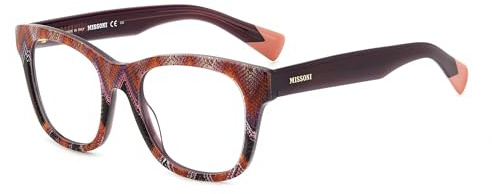Glasögonbågar Missoni MIS 0104 PATTERN PINK VIOLET 50/19/140 Dam