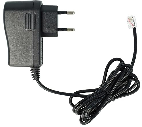 vhbw Netzteil kompatibel mit Agfeo ST22 | ST22 IP, ST31, ST40, ST40 IP, ST42, ST42 IP Festnetz-Telefon, Haustelefon - 170 cm