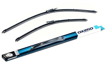 OXIMO Scheibenwischer Set Auto - Wischerblätter Set für Frontscheibe 600 mm/450 mm - Autoscheibenwischer Vorne Auto Zubehör - AUDI A3 (8P7), BMW 4 (F32, F33), 4 GC (F36), M4 (F82), XF Sport (X250)
