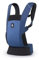 Ergobaby Away Babytrage, Reisetrage für Babys und Kleinkinder (5,4-15,9 kg), 2-Positionen Bauchtrage Rückentrage Baby Tragetasche, Midnight Blue