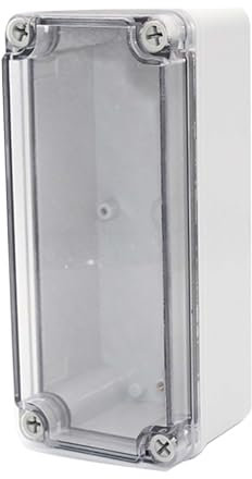Ezweiji Boîte de jonction, boîte de jonction étanche IP67, boîte de jonction ABS, boîte de jonction électrique, boîtier de raccordement en plastique, boîtier de distribution en saillie, boîte à câbles