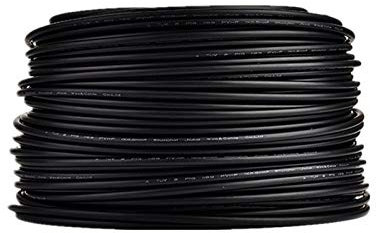 Cable Electrique,Fil Electrique Câble photovoltaïque 2.5mm2 4mm2 6mm2 Câble d'alimentation solaire/câble TUV pour panneaux PV Connexion Rouge Black(Black,10M_AWG9 6MM2)