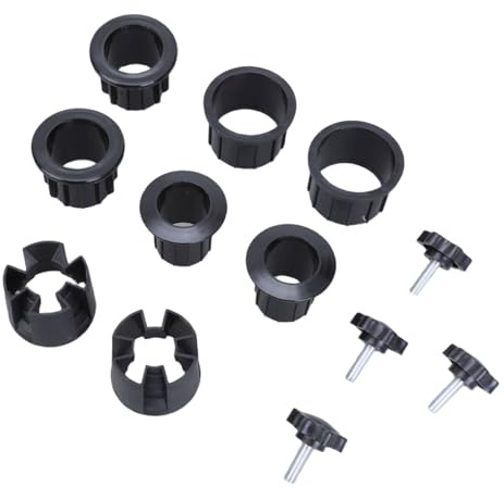 NPXUAMTJ Lot de 12 anneaux de fixation pour pied de parasol - Pièces de rechange pour stabilisateur de base