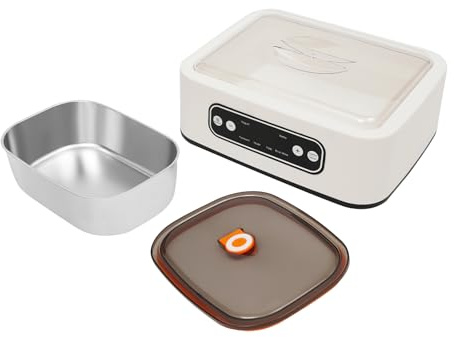 Automatischer Digitaler Joghurtbereiter mit 9 Glasbechern, Joghurtmaker mit LED-Display, Temperaturkontrolle (21-45°C) für Griechischen Joghurt, Natto, Reiswein – Edelstahl-Innentopf, Küchengerät 220V