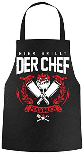 Spaß Kostet Grillschürze Sprüche Hier grillt der Chef persönlich