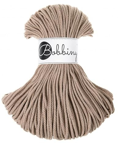 Bobbiny Junior 3 mm - Rope-Garn 100 m (Sand)