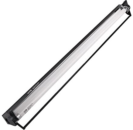 AIICIOO T5 Leuchtstoffröhre Terrarium Lampe 10.0 24W T5 UVB Reptile Light Fixture Combo Kit Terrarium Haube kommt Leuchte Reptilien Terrarium Haube for Chameleon Spider Frog