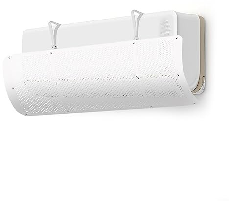 Air Conditioner Wind Deflector, Adjustable Air Windshield Without Perforation Cooled Baffle Air for Home Bedroom
