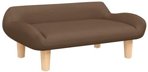 vidaXL Hundebett Braun 70x40x24 cm Stoff