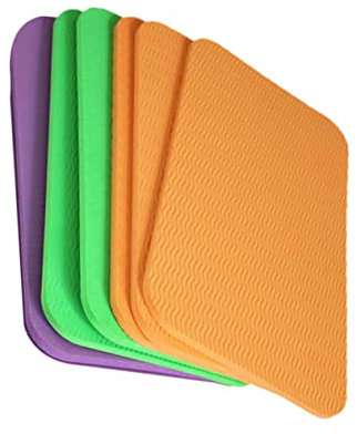 NUOBESTY 6stücke Yogakissen Für Sitz Und Knie Dickes Sitzpolster Praktisches Yoga-sitzkissen Yogakissen Für Kniepolster Yoga-sitzkissen Für Sport Und Täglichen Gebrauch