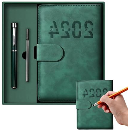 Generic Notizbuch 2024, Monatsplaner und Tagebuch mit monatlichen Registerkarten, dickes Papier, Monatsplaner 2024, um Ihre Ziele zu erreichen und die Produktivität zu verbessern