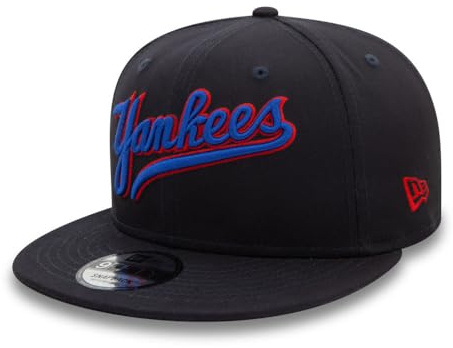 New Era MLB 9FIFTY Snapback Cap Wordmark New York Yankees Navy