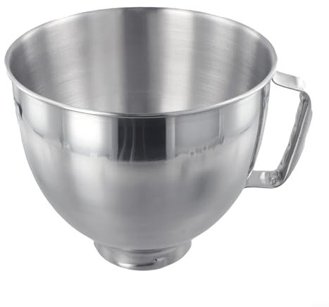 Compatible Stainless Steel Mixing Bowl for All For Stand Mixer Users Great For Baking Adventures