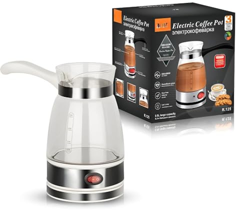 Bollitore Elettrico Da 500 Ml - Bollitore For Acqua A Riscaldamento Rapido Con Corpo Trasparente, Spegnimento Automatico, For Caffè, Tè E Bevande Calde, Senza BPA, Facile Da Pulire